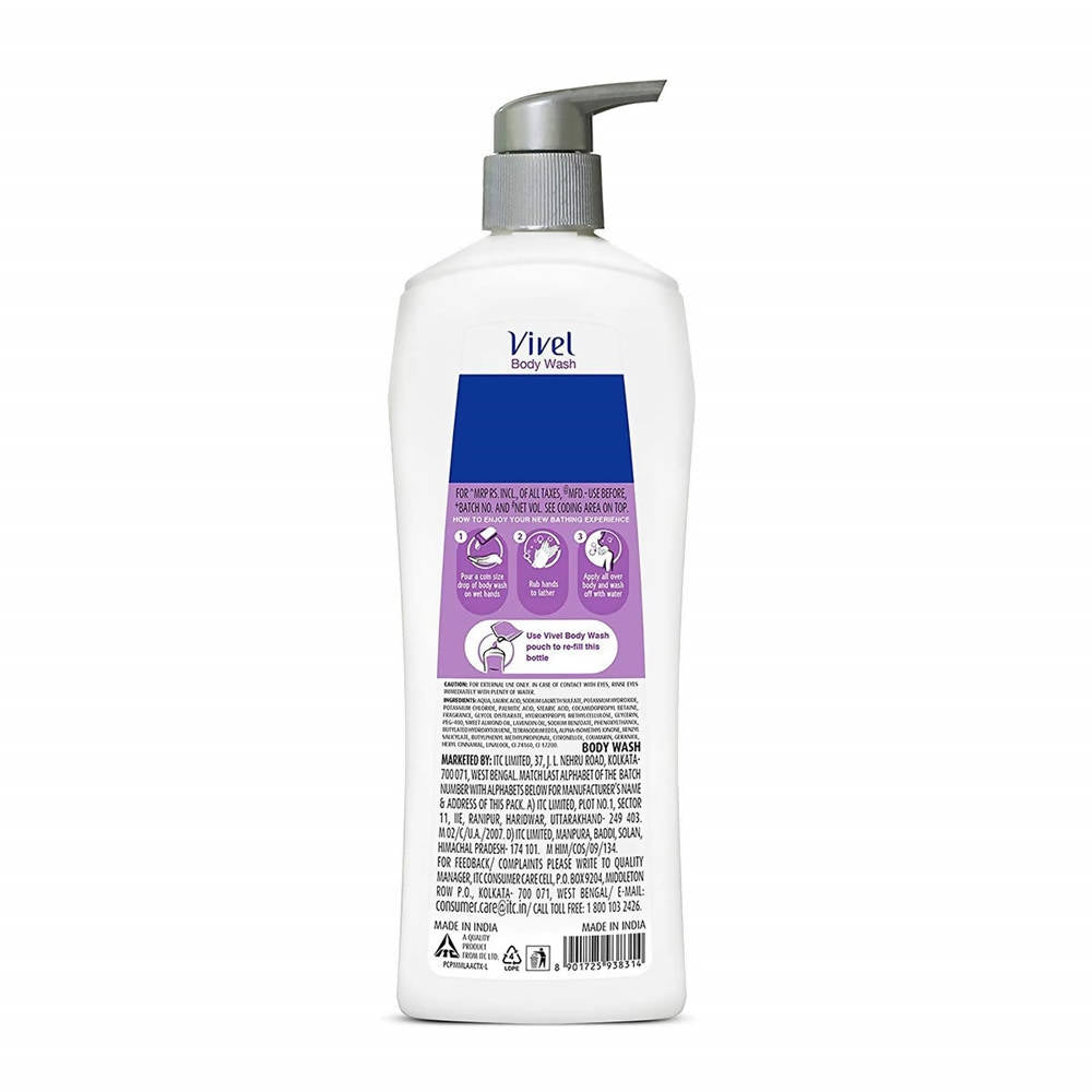 Vivel Lavender & Almond Oil Body Wash  Grab2Buy Vivel Grab2Buy