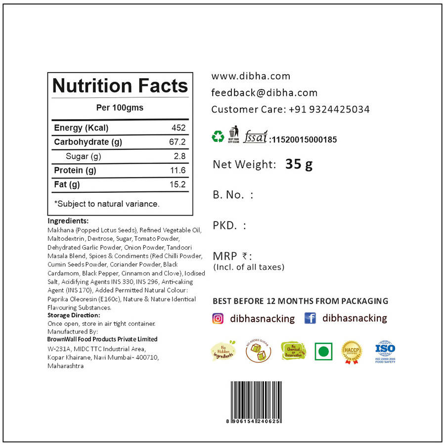 Dibha Cheesy Makhana