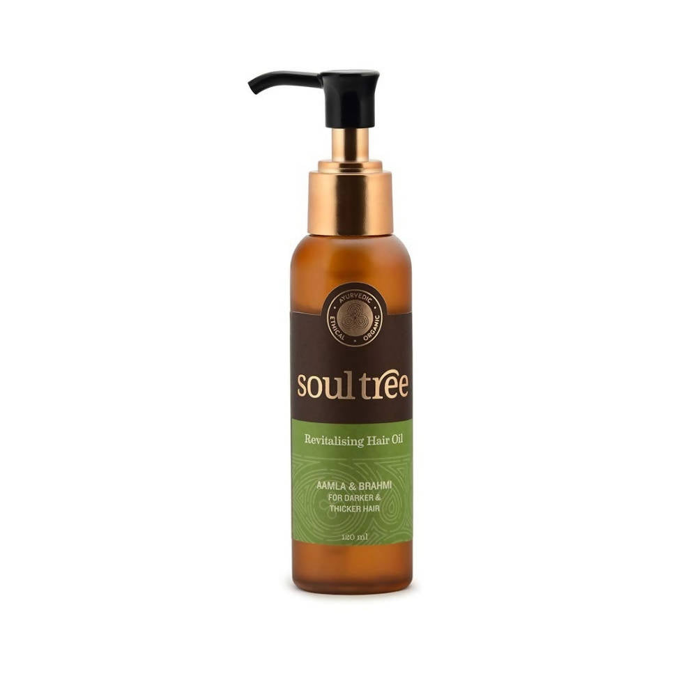 Soultree Revitalising Hair Oil with Aamla & Brahmi 