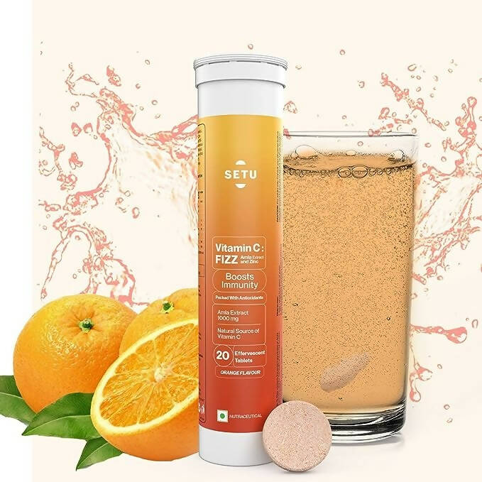 Setu Vitamin C: Fizz - 20 Effervescent Tablets 