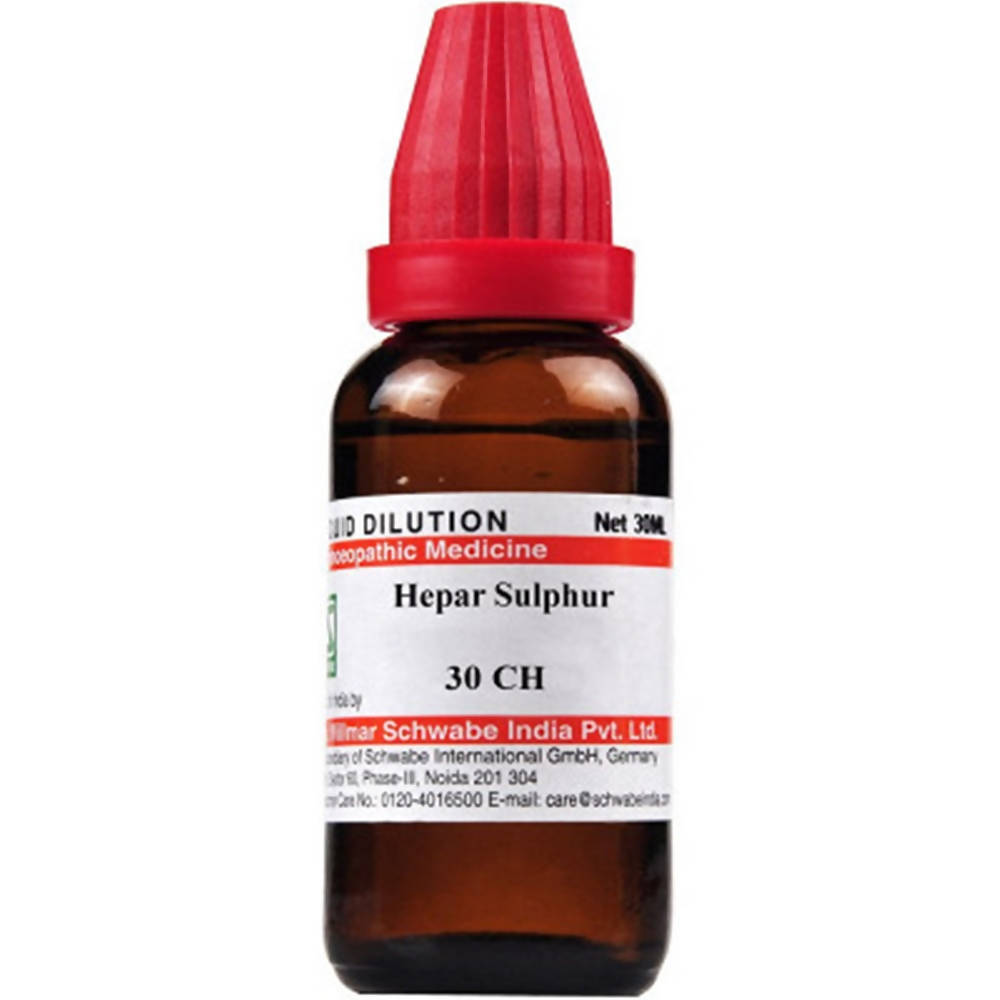 Dr. Willmar Schwabe India Hepar Sulphur Dilution 