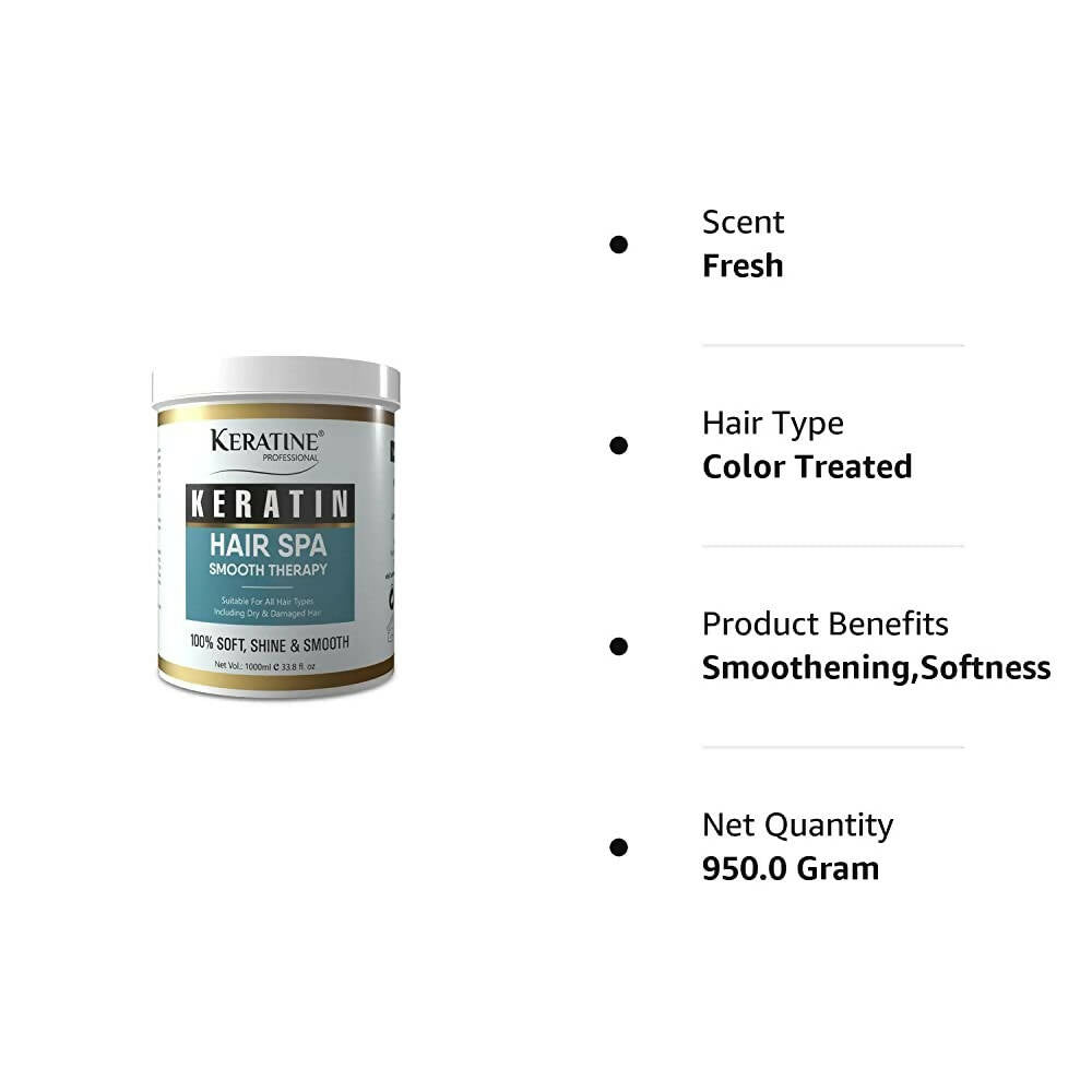 Keratine Professional Premium Keratin Hair Spa Smooth Therapy 