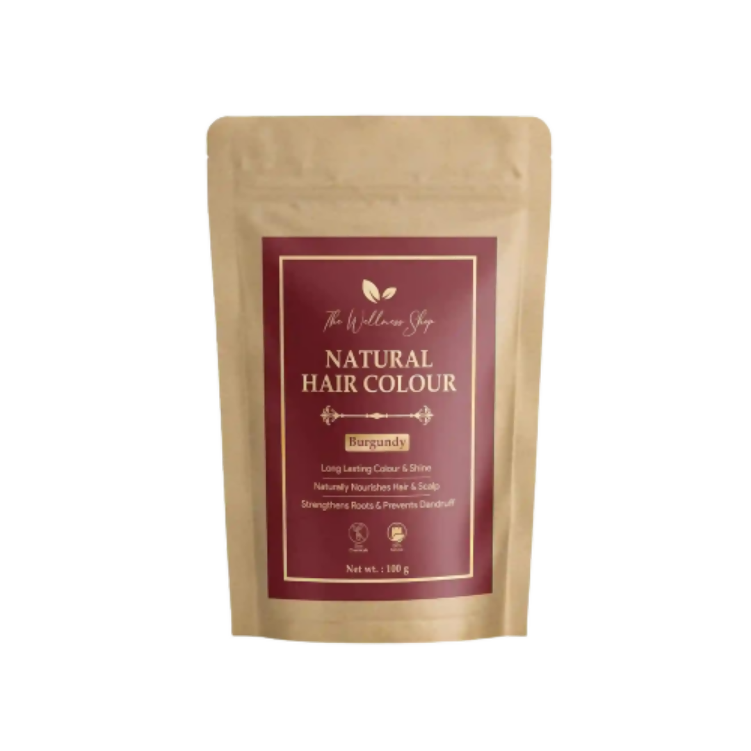 The Wellness Shop Natural Hair Colour - Burgundy  Grab2Buy The Wellness Shop Grab2Buy