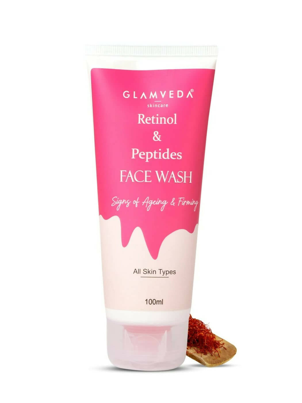Glamveda Retinol & Peptide Anti Ageing Face Wash - Grab2buy