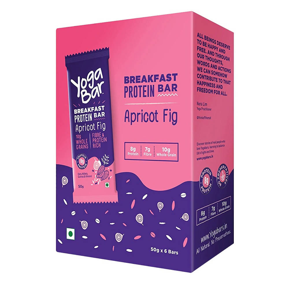 Yoga Bar Apricot Fig Breakfast Protein Bar  Grab2Buy Yoga Bar Grab2Buy