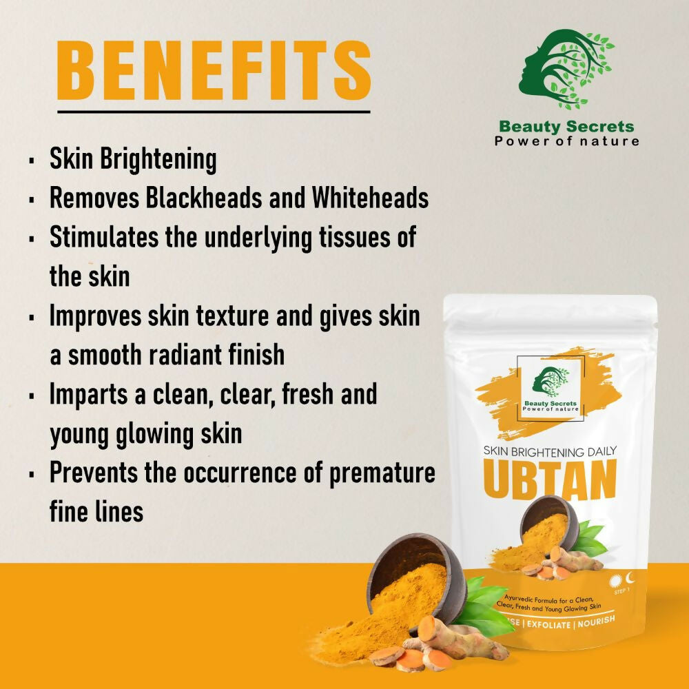 Beauty Secrets Skin Brightening Ubtan for Face 