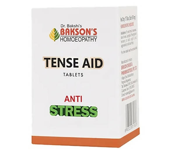Bakson's Homeopathy Tense Aid Tablets 