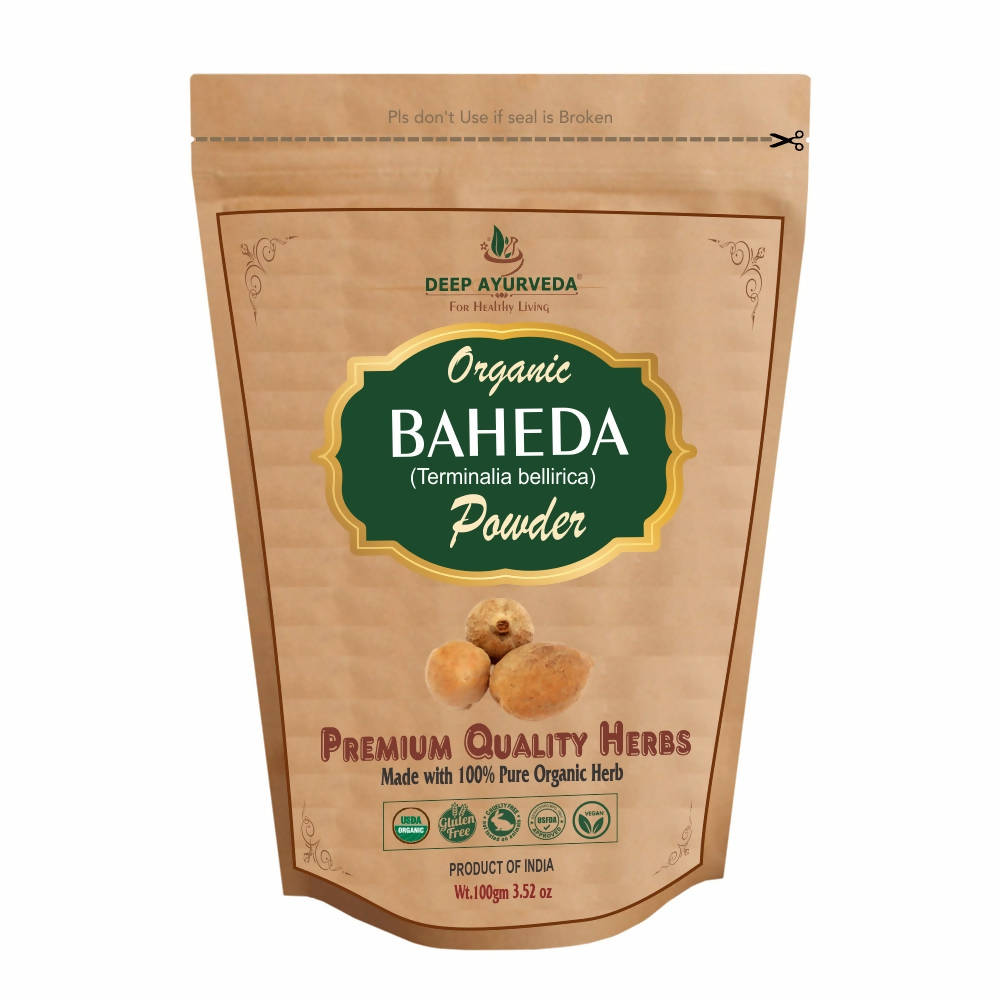Deep Ayurveda Organic Baheda Powder 