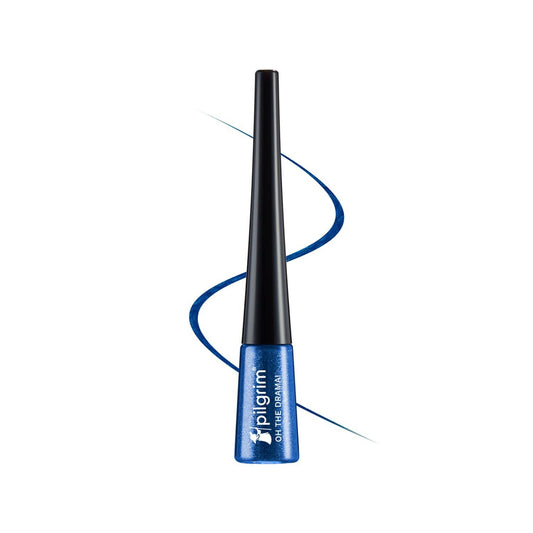 Pilgrim Metallic Eyeliner Blue Rebel, Long Lasting & Smudge Proof Enriched With Argan Oil - Grab2buy