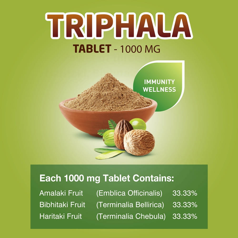 Dwibhashi Triphala Tablets 