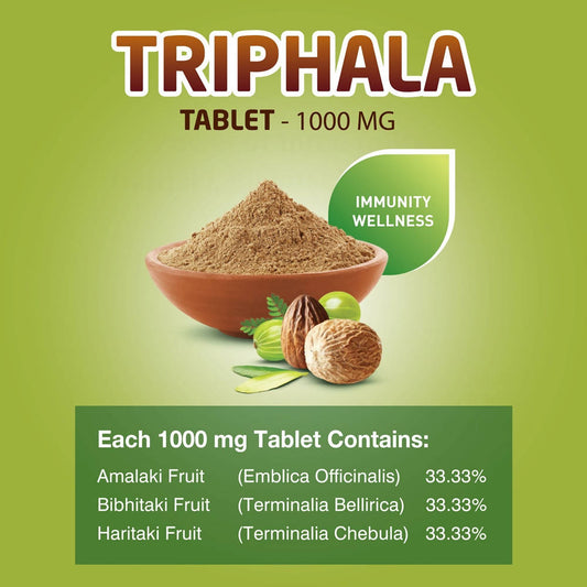 Dwibhashi Triphala Tablets 
