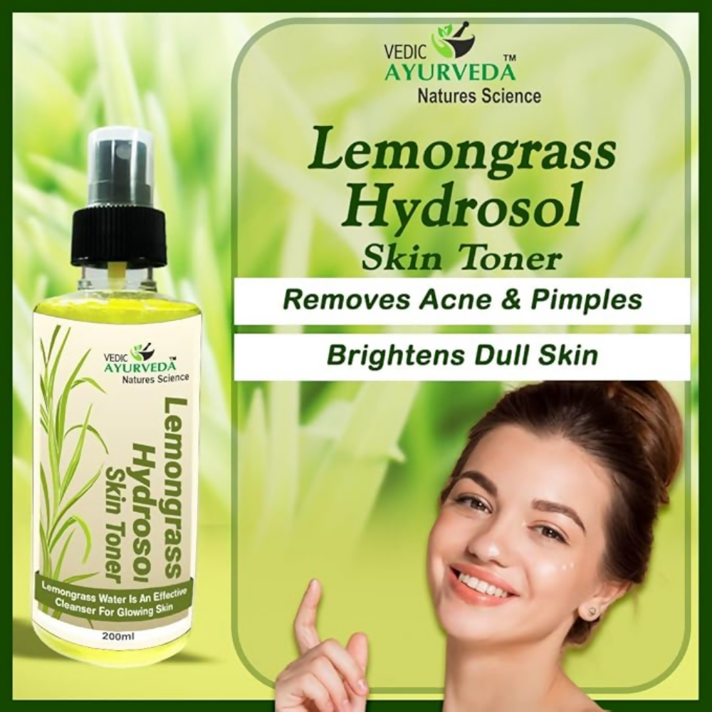VedicAyurveda Lemongrass Hydrosol Skin Toner  Grab2Buy VedicAyurveda Grab2Buy