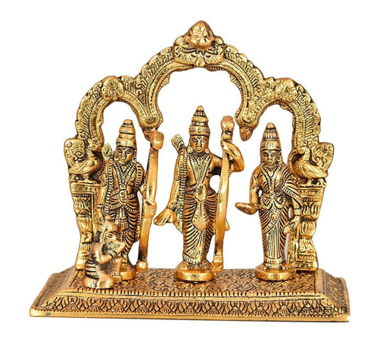 Ascension Metal Lord Ram Darbar Idol - Grab2buy