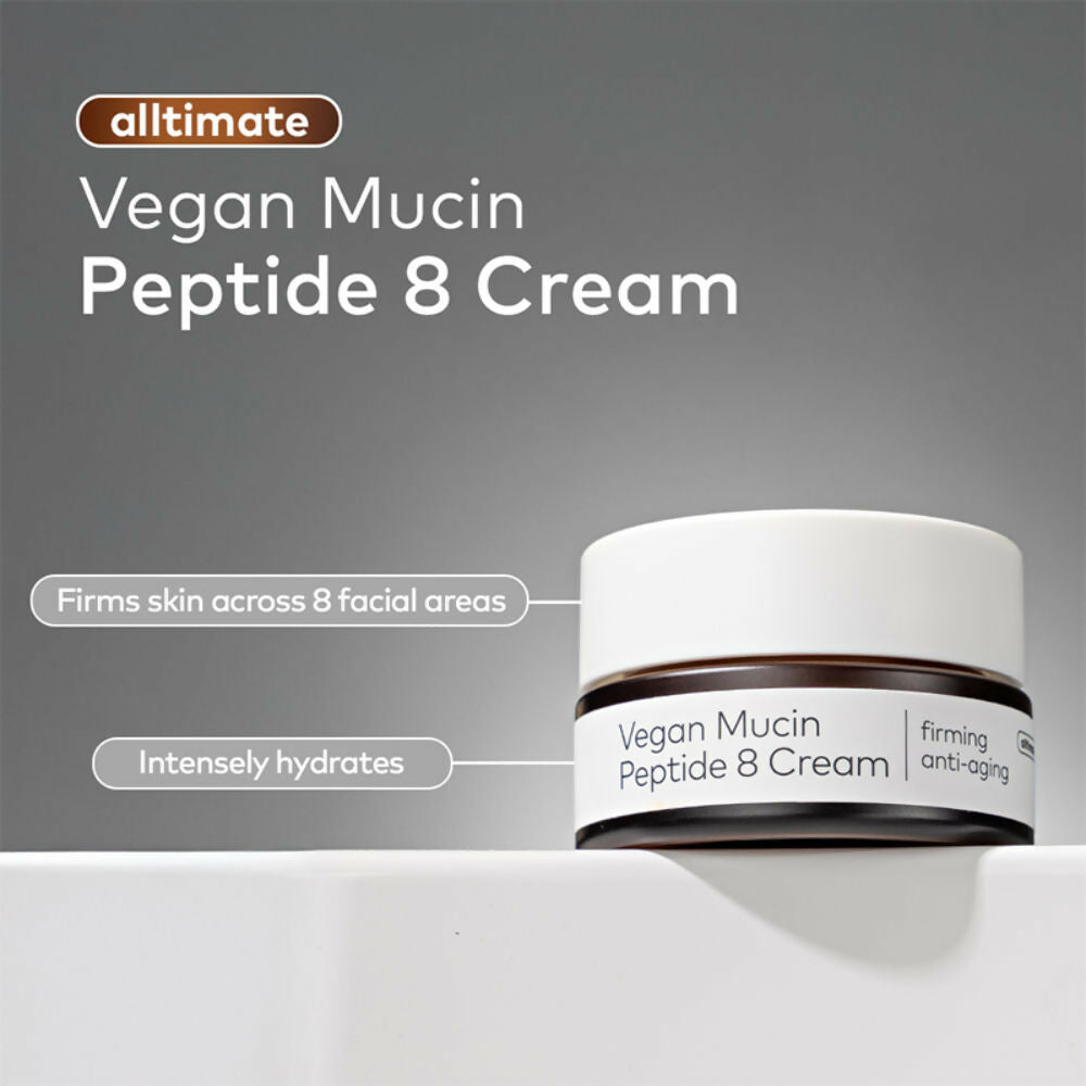 The Face Shop Alltimate Vegan Mucin 8 Peptide Cream  Grab2Buy The Face Shop Grab2Buy
