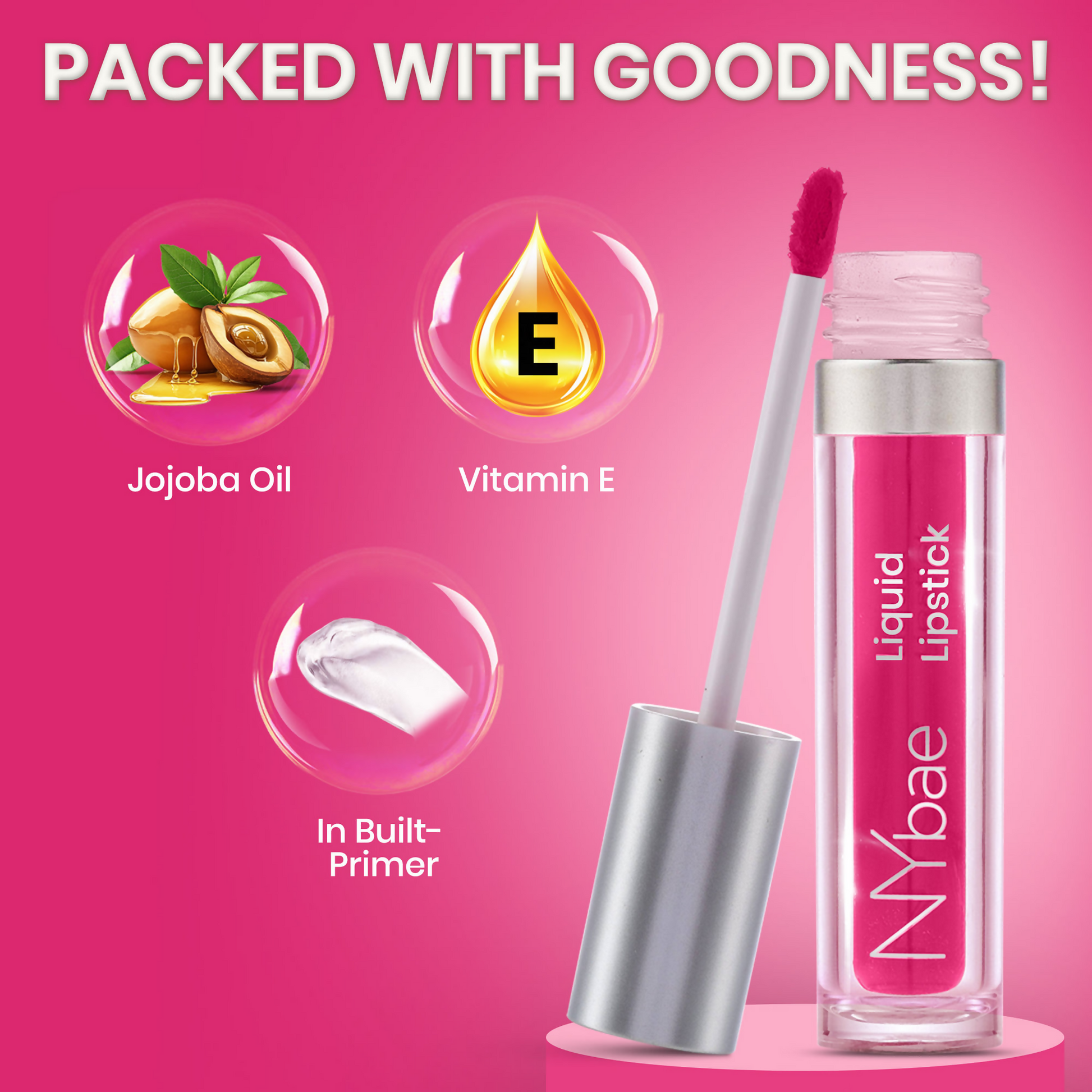 NY Bae Confessions Liquid Lipstick - Bonfire 3 