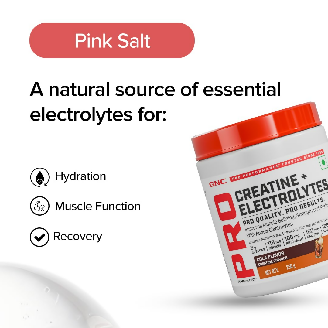 GNC Creatine+ Electrolytesh Cola 