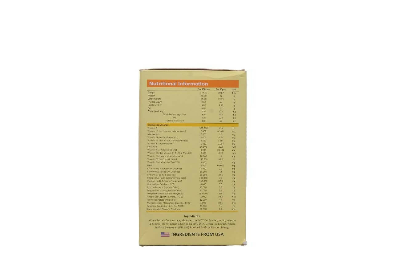 Nutraloid Slim Weight Loss Protein Powder (Mango) 