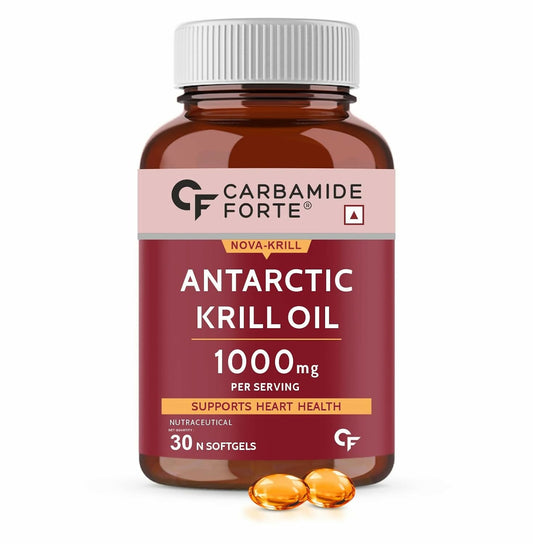 Carbamide Forte Antarctic Krill Oil 1000mg Softgels - Grab2buy