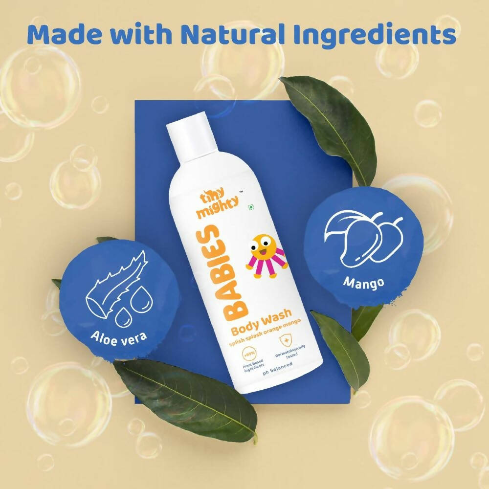 Tiny Mighty Baby Body Wash And Body Lotion Combo  Grab2Buy Tiny Mighty Grab2Buy