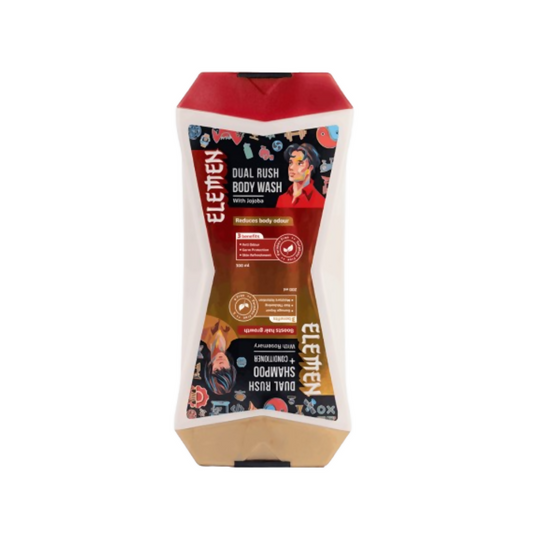 Elemen Dual Rush – Body Wash + Shampoo & Conditioner with Jojoba and Rosemary