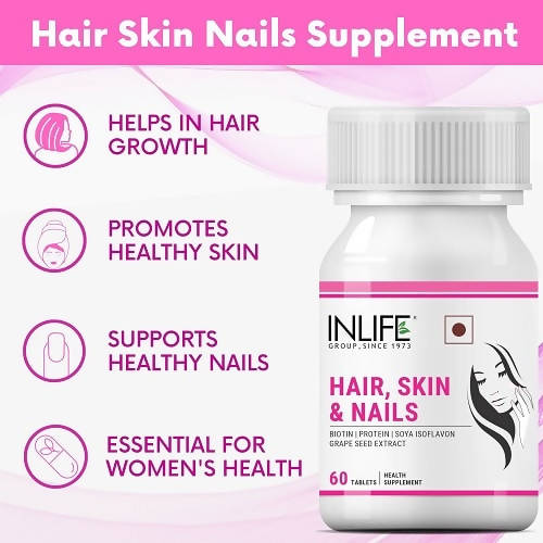 Inlife Hair Skin And Nails Tablets 