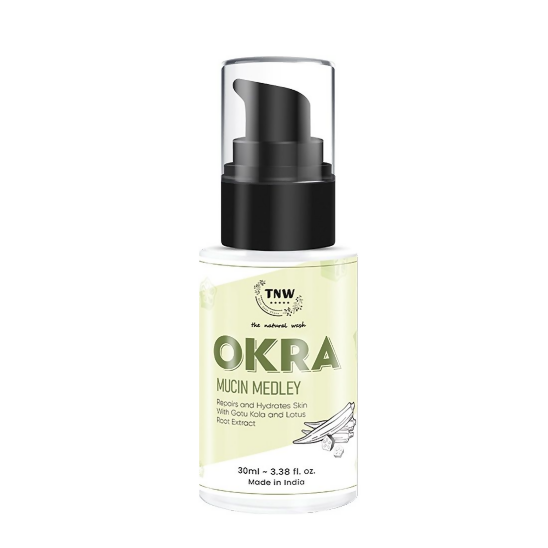 The Natural Wash Okra Mucin Serum For Long-Lasting Long-Lasting Moisturized Skin  Grab2Buy The Natural Wash Grab2Buy