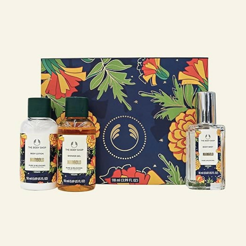 The Body Shop Marigold Trio Kit Gift Set  Grab2Buy The Body Shop Grab2Buy