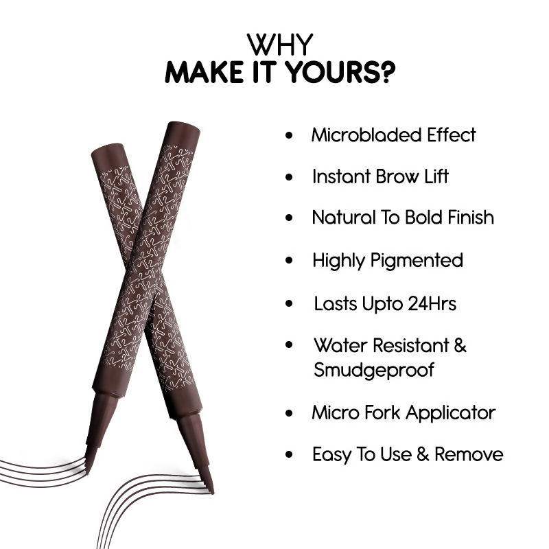 Kay Beauty By Katrina Kaif Eyebrow Microblading Pen - Walnut 