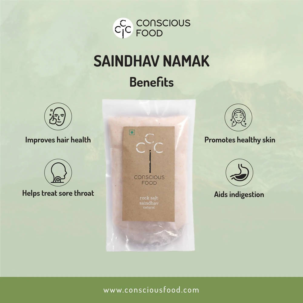 Conscious Food Rock Salt (Saindhav) 