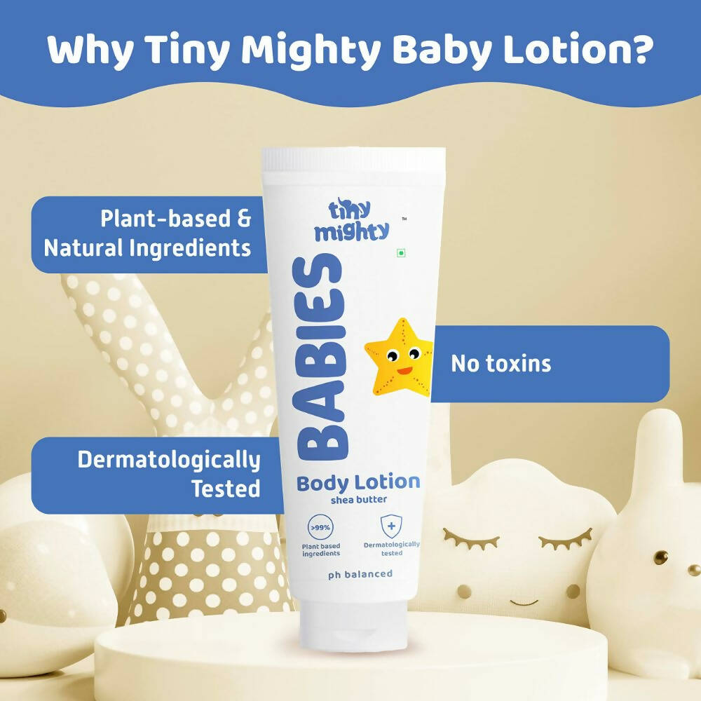 Tiny Mighty Baby Body Lotion And Massage Oil Combo  Grab2Buy Tiny Mighty Grab2Buy