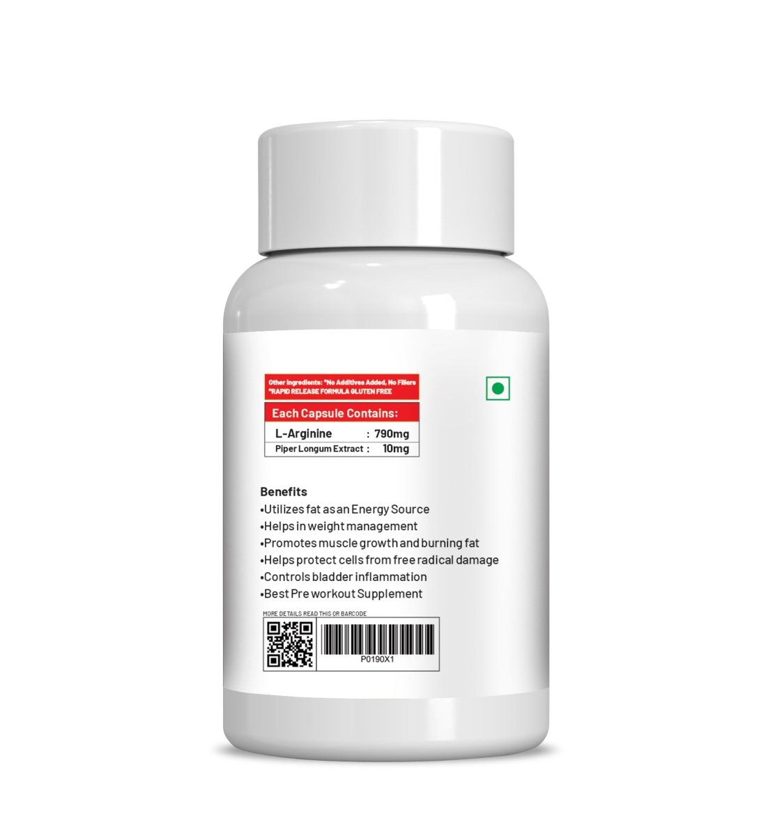 Ae Naturals L-Arginine Capsules - Grab2buy