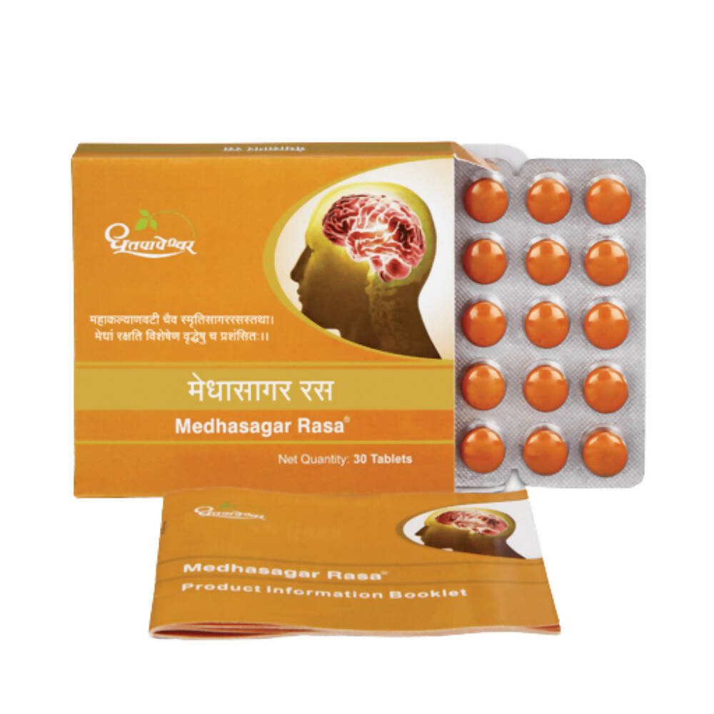 Dhootapapeshwar Medhasagar Rasa Tablets 