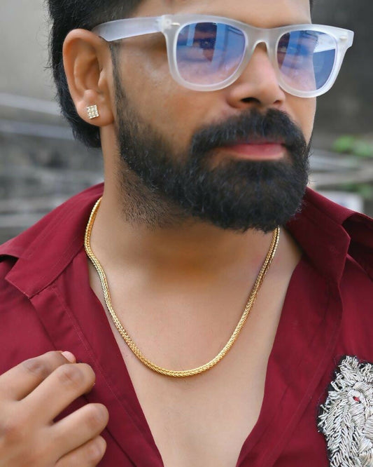 VOJ Gold-Polished Thick Snake Chain 