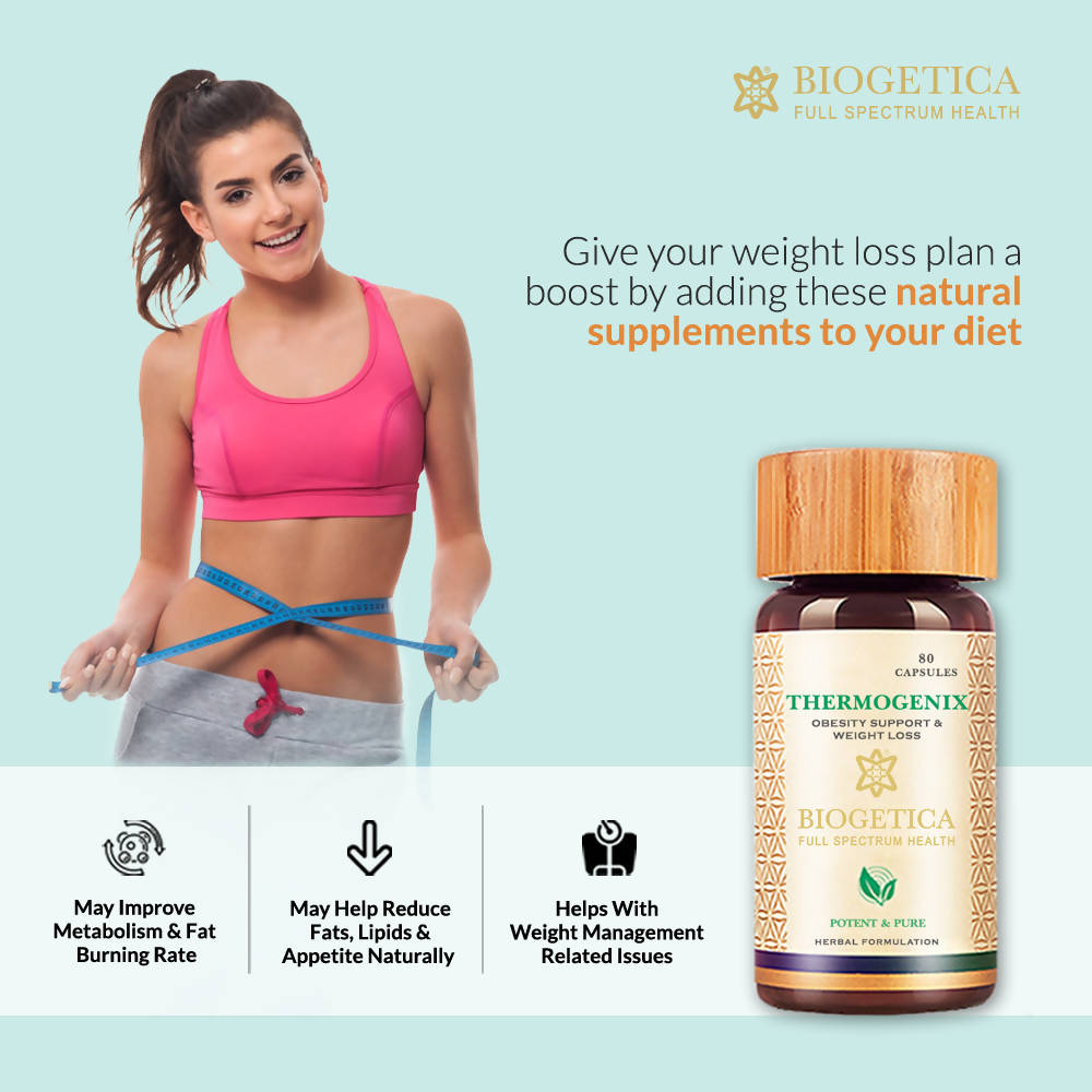 Biogetica Thermogenix 80 Capsules  Grab2Buy Biogetica Grab2Buy