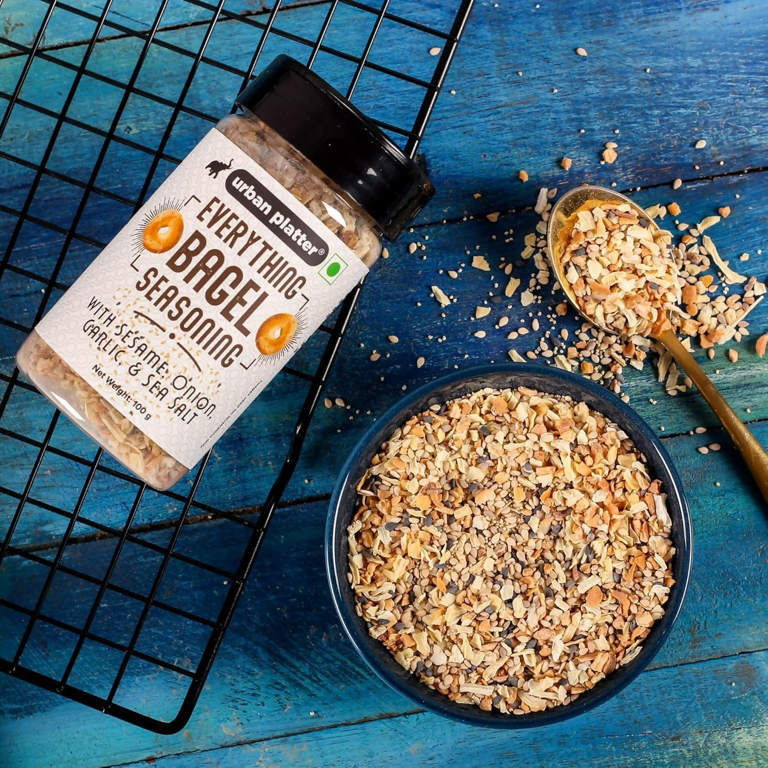 Urban Platter Everything Bagel Seasoning  Grab2Buy Urban Platter Grab2Buy