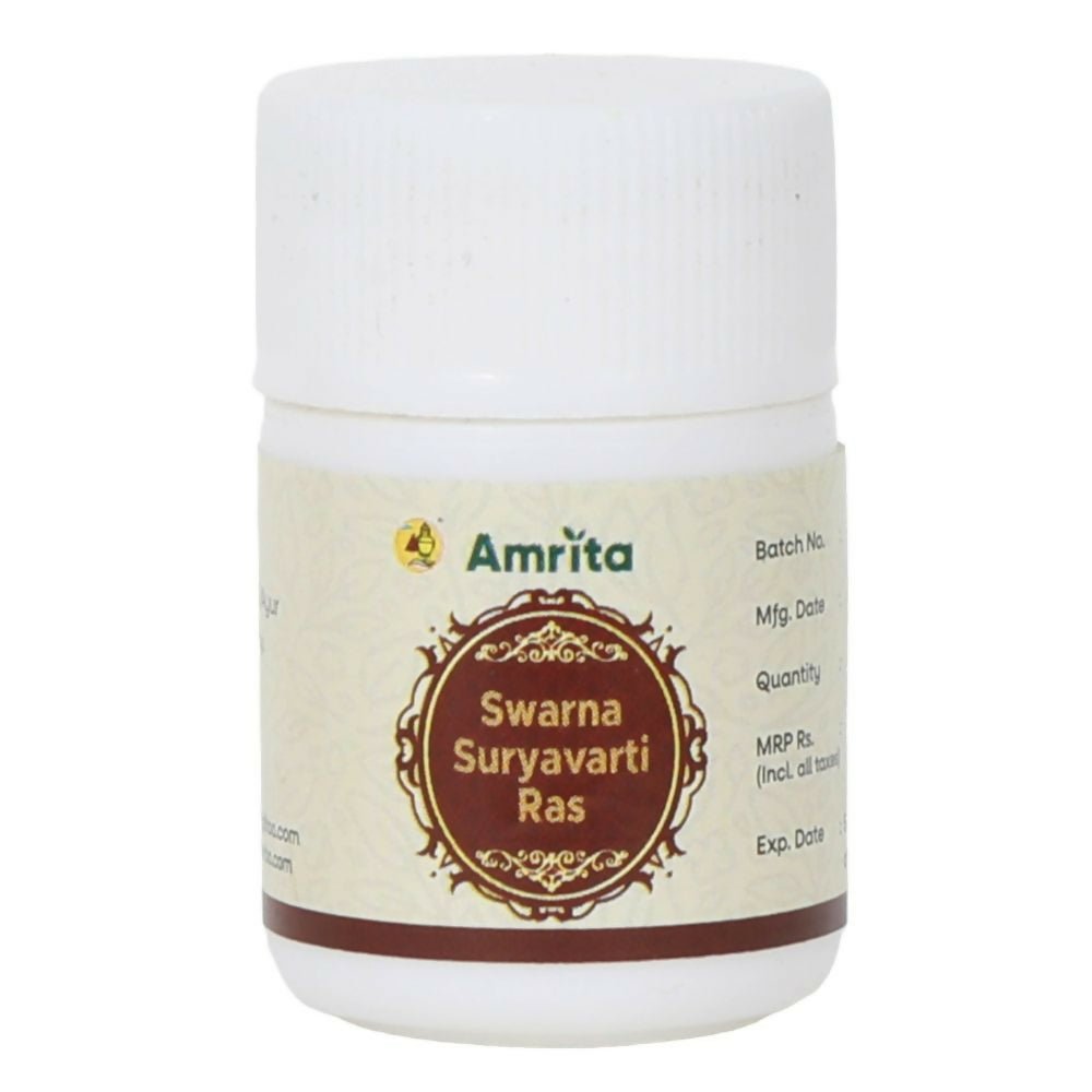 Amrita Swarna Suryavarti Ras Tablets 