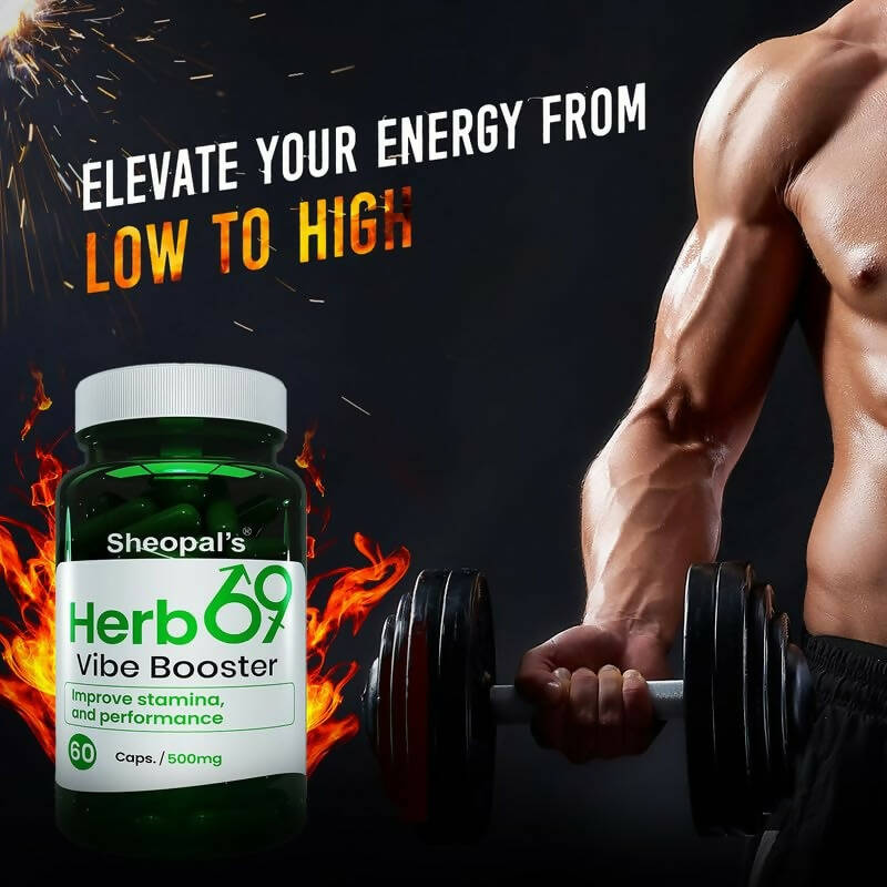 Sheopal's Herb 69 Vibe Booster Capsules - Grab2buy