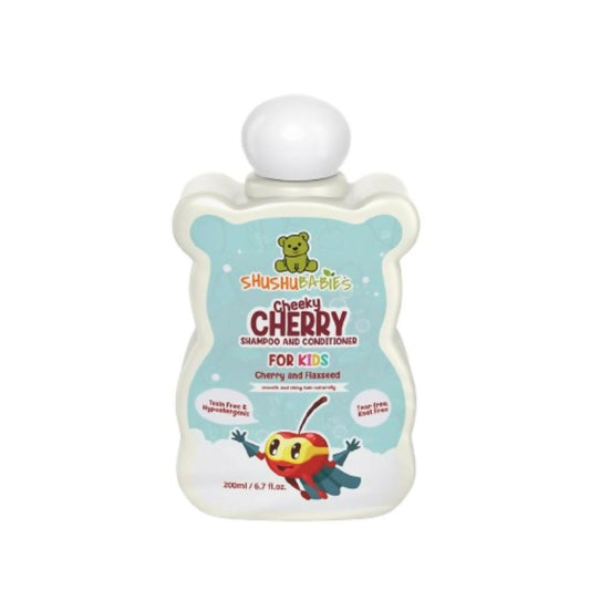 ShuShu Babies Cheeky Cherry Shampoo & Conditioner (under 4-12 Years) - Grab2buy