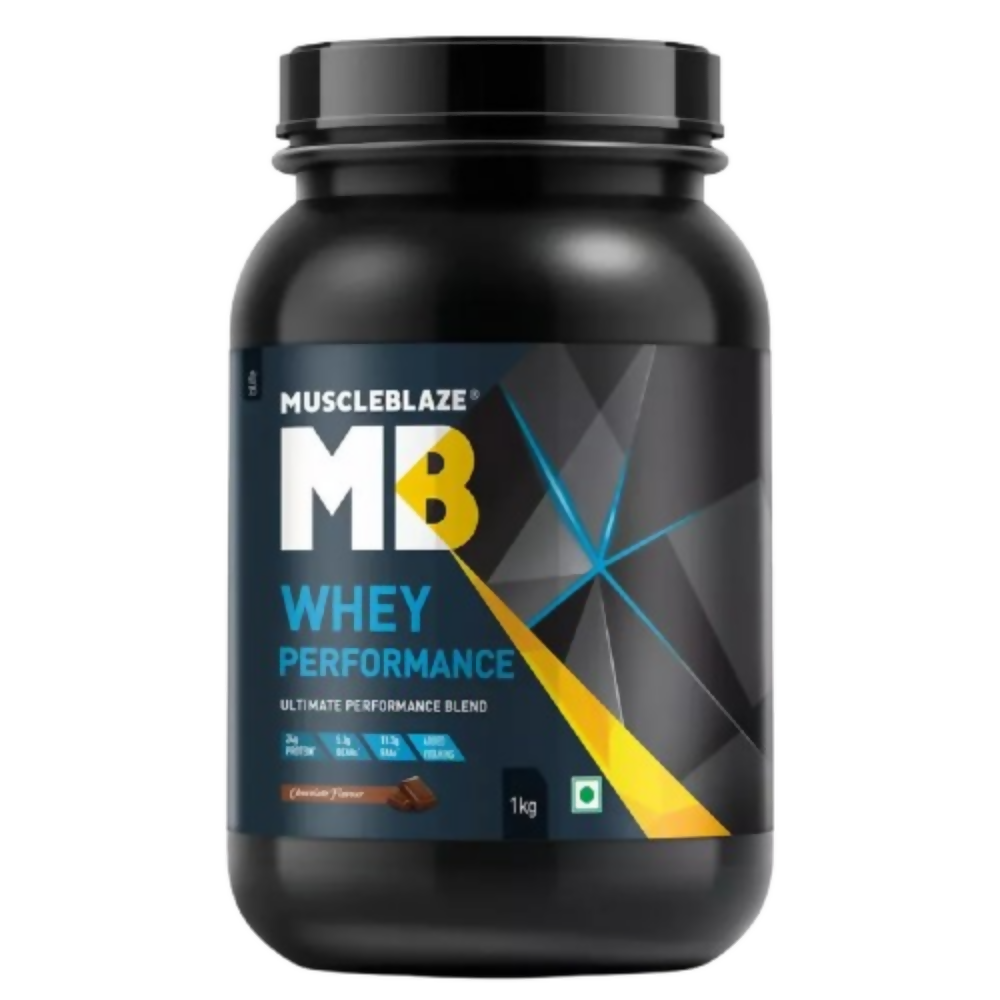 MuscleBlaze Whey Performance Protein Chocolate 
