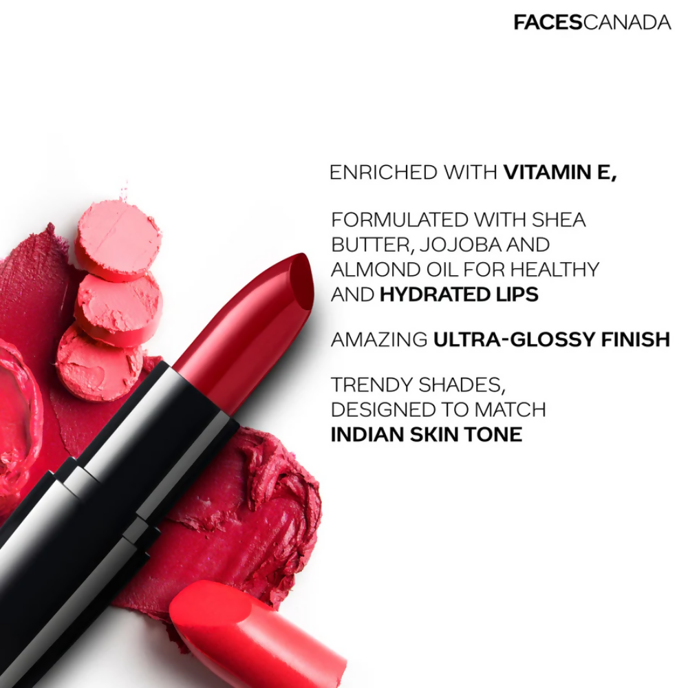 Faces Canada Creme Finish Lipstick - Imperial Plum 23