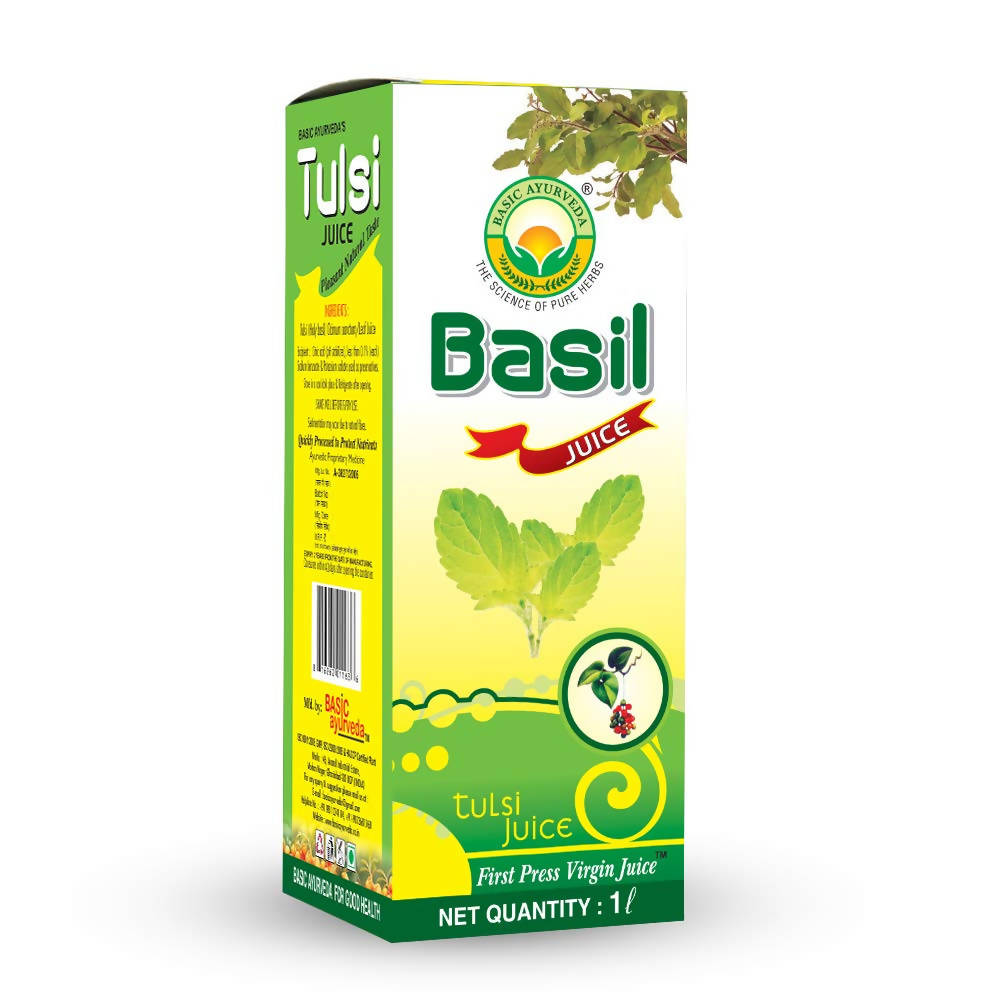 Basic Ayurveda Basil Tulsi Juice  Grab2Buy Basic Ayurveda Grab2Buy