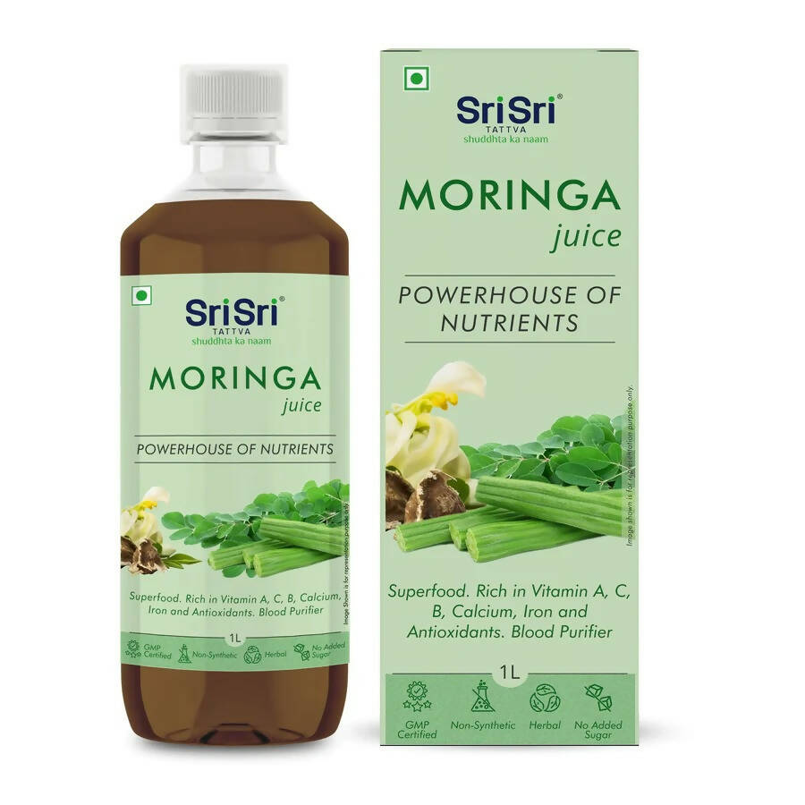 Sri Sri Tattva Moringa Juice - Powerhouse of Nutrients 