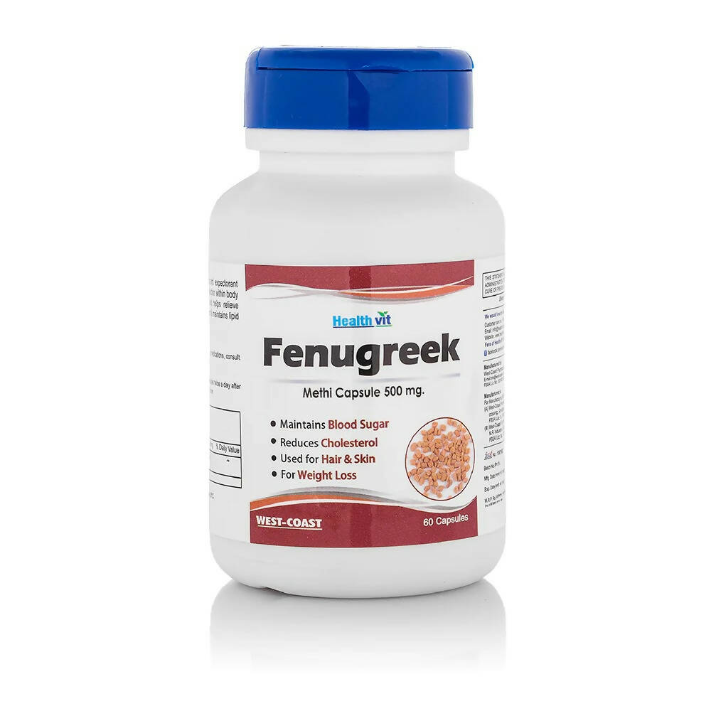 Healthvit Fenugreek Capsules - Grab2buy
