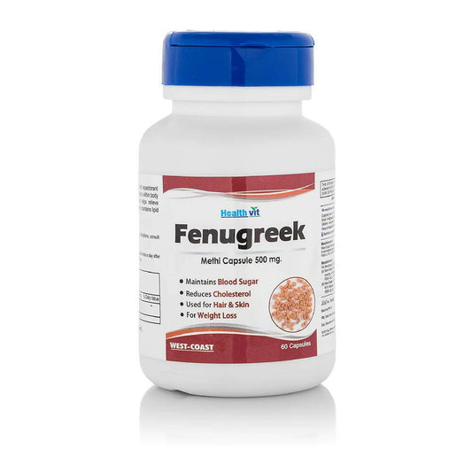Healthvit Fenugreek Capsules - Grab2buy