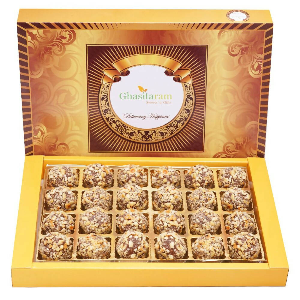 Ghasitaram Hazelnut Cashew Sweet Balls 