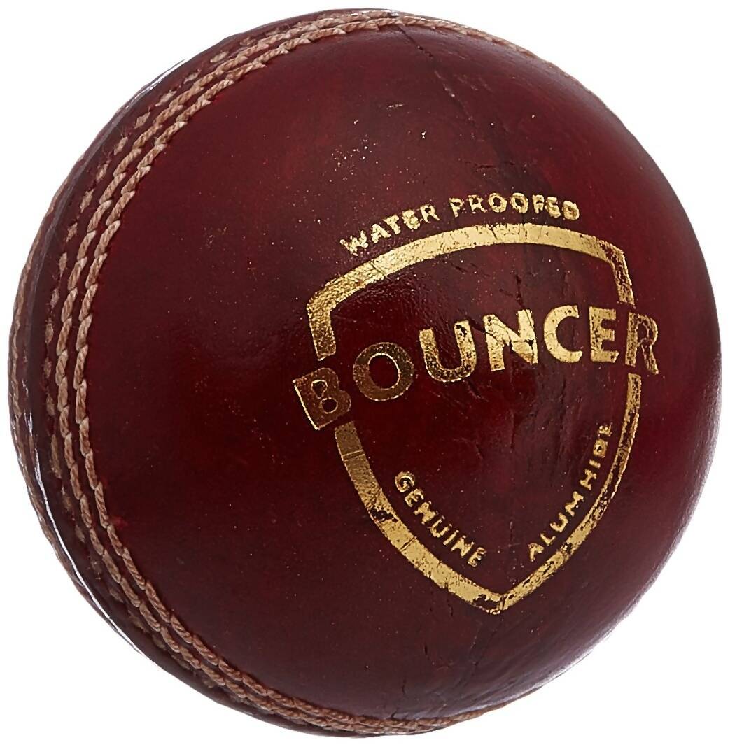 SG Bouncer Leather Ball - Red 