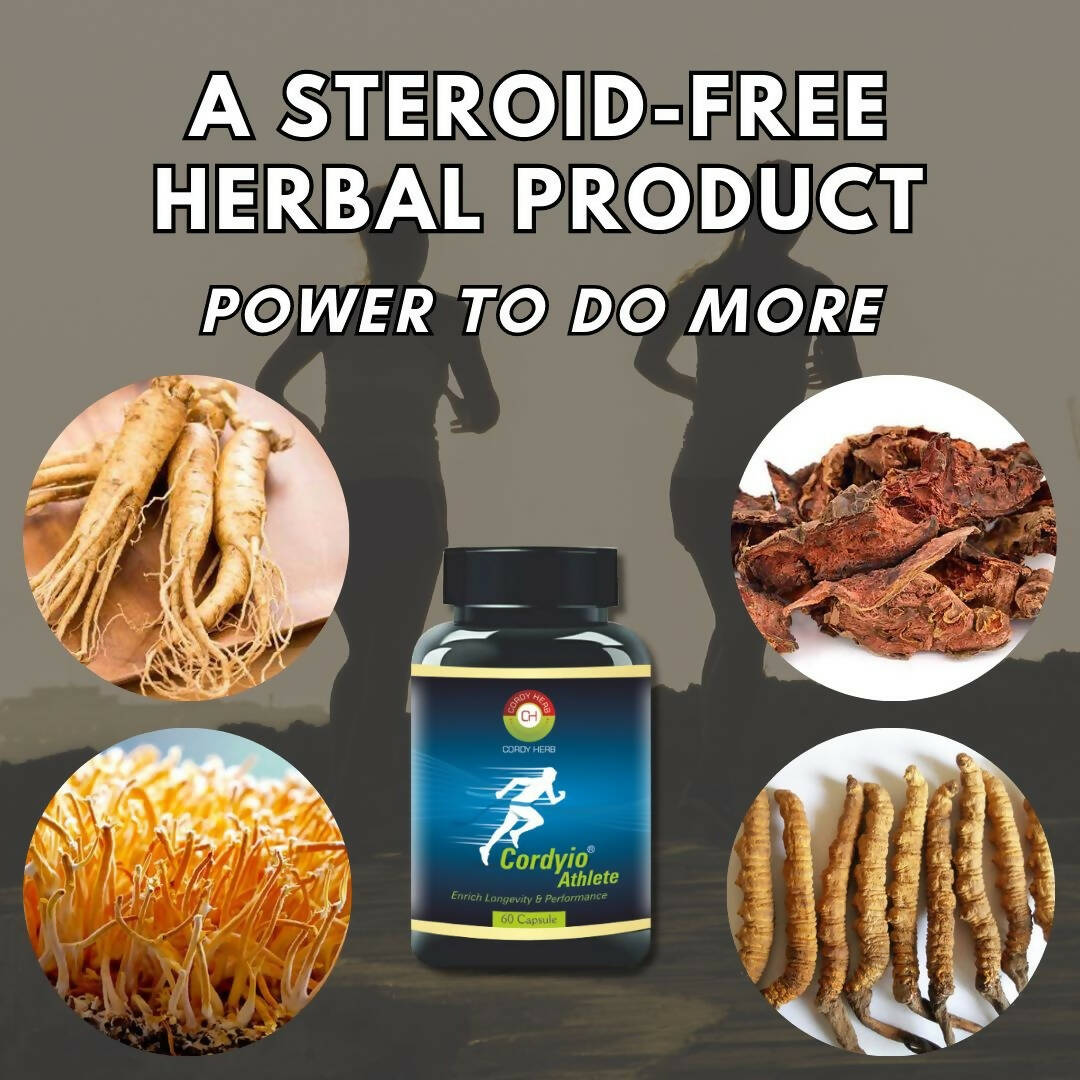 Cordy Herb Cordyio Athlete Capsules - Grab2buy