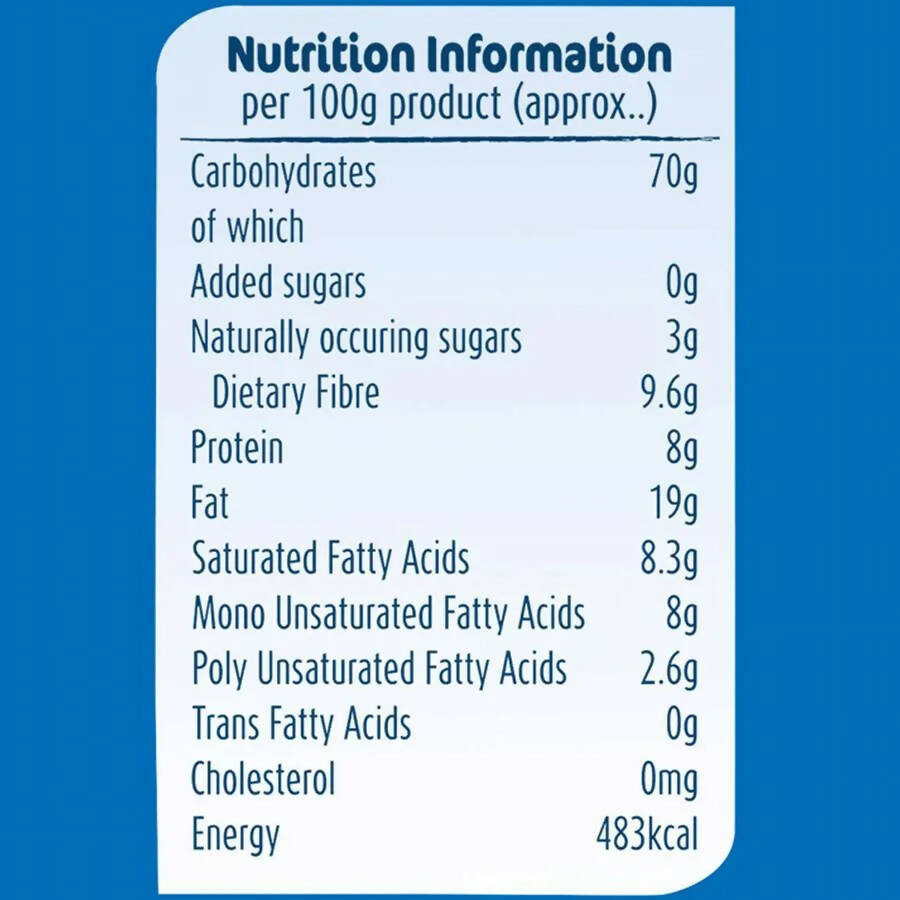 Britannia NutriChoice Essentials Oats Cookies - No Added Sugar 
