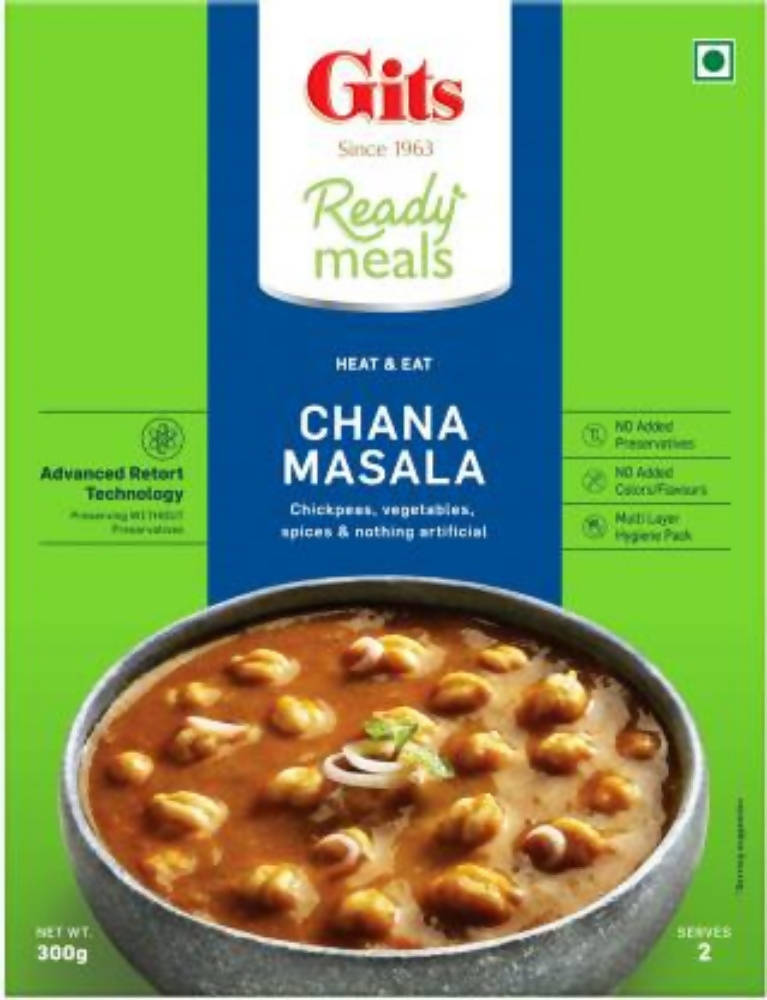 Gits Ready Meals Heat & Eat Chana Masala - Grab2buy
