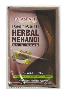 Patanjali Kesh Kanti Herbal Mehandi Dark Brown 